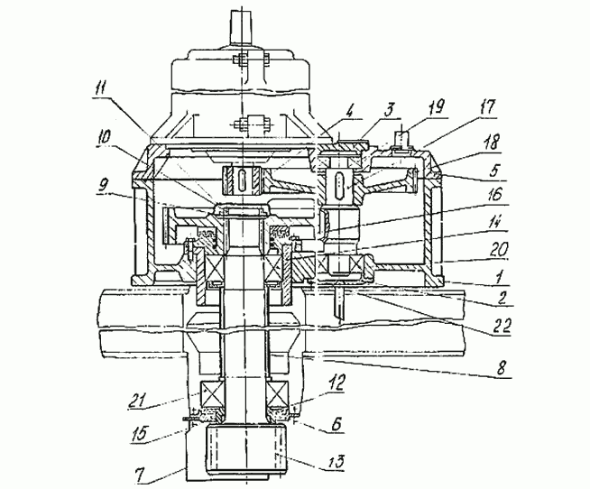 Редуктор у3515 чертежи